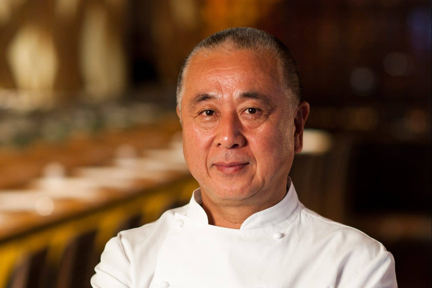 Starbesetzte Neueröffnung von Nobu in Dubai Rolling Pin